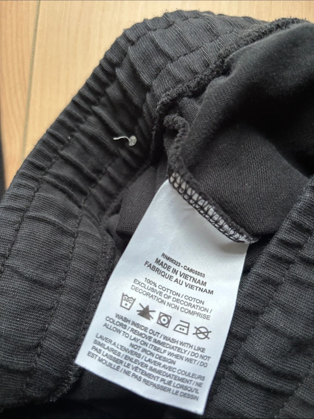 Nike Cotton Jogger Style Sweat Pant. Black. Size Medium. Like New